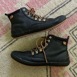 KEDS Canvas High Top Waterproof Sneaker/Bootie